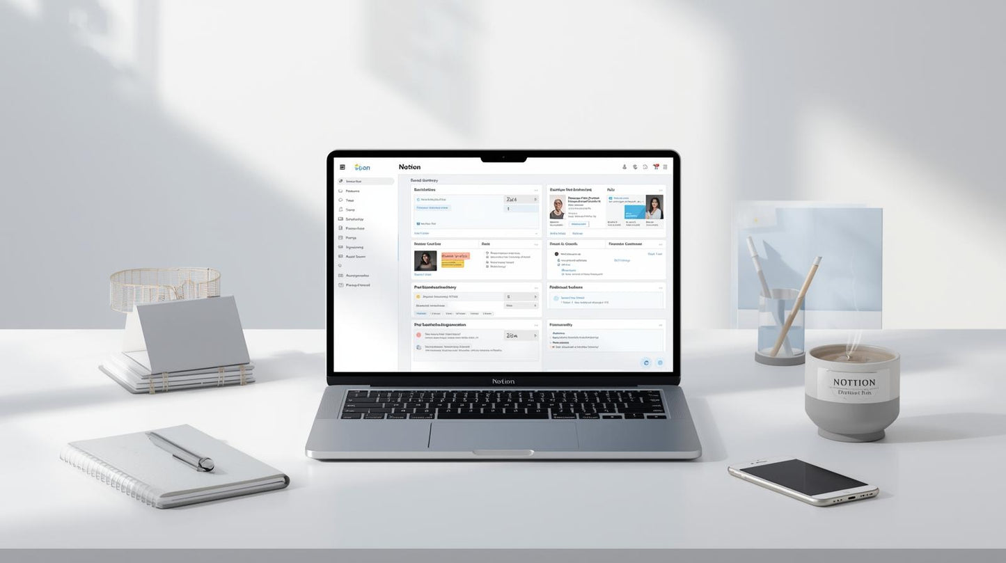 Template Notion – Planification quotidienne et productivité | Organisation & Gestion du temps